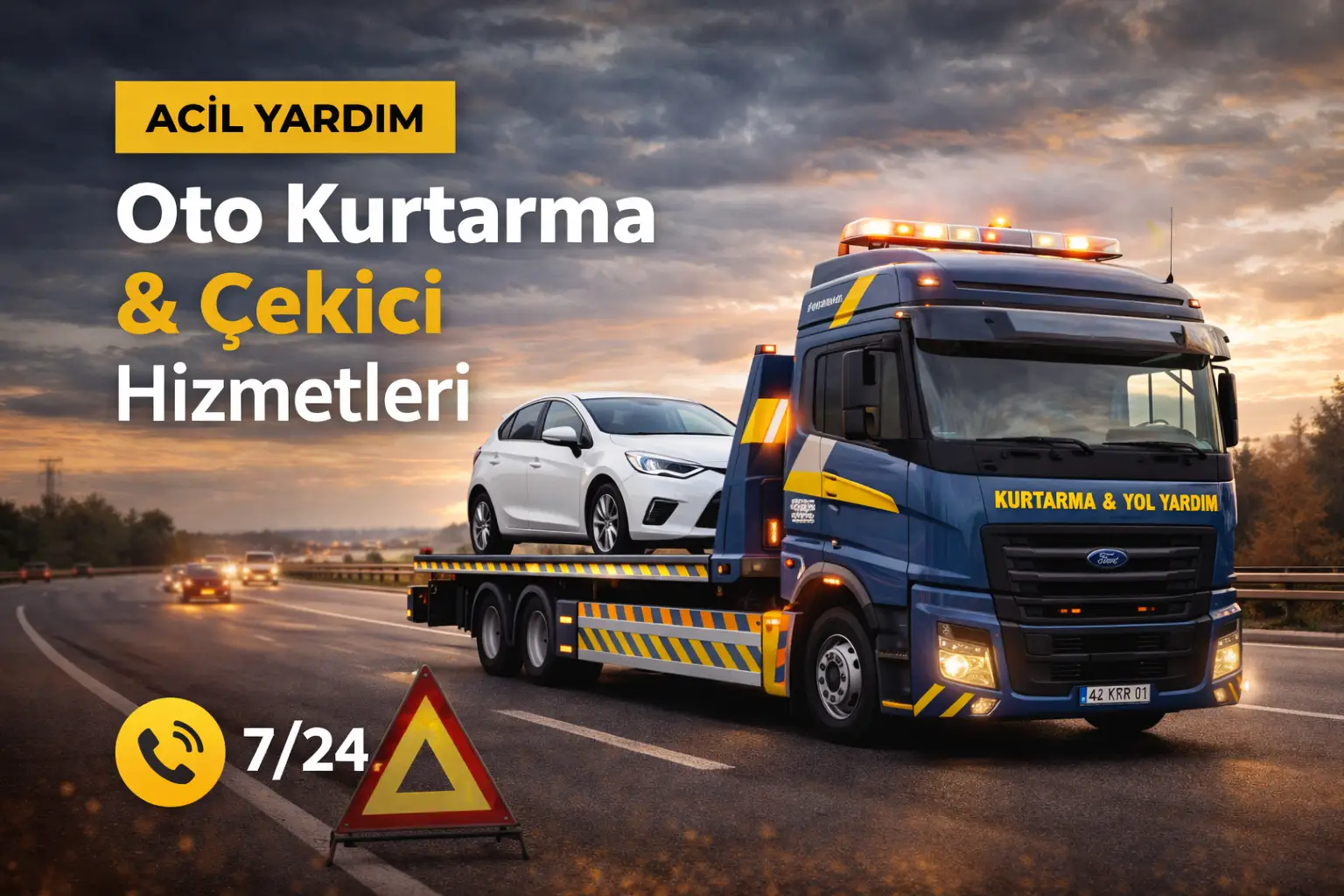 Oto Kurtarma Çekici